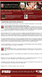 Mobile Screenshot of christianadoptionservices.com